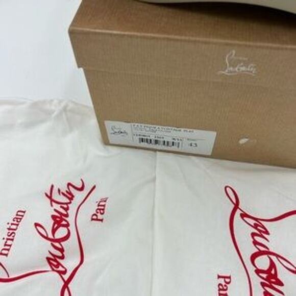 Men's Christian Louboutin F. A. V. Fique slip on sneakers size 43 made in Italy. - Picture 4 of 14